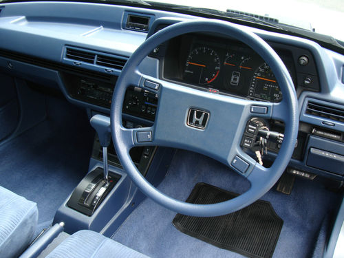 1985 honda accord auto dashboard