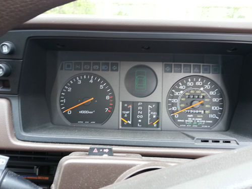 1983 MK 2 Honda Accord EX Auto Dashboard