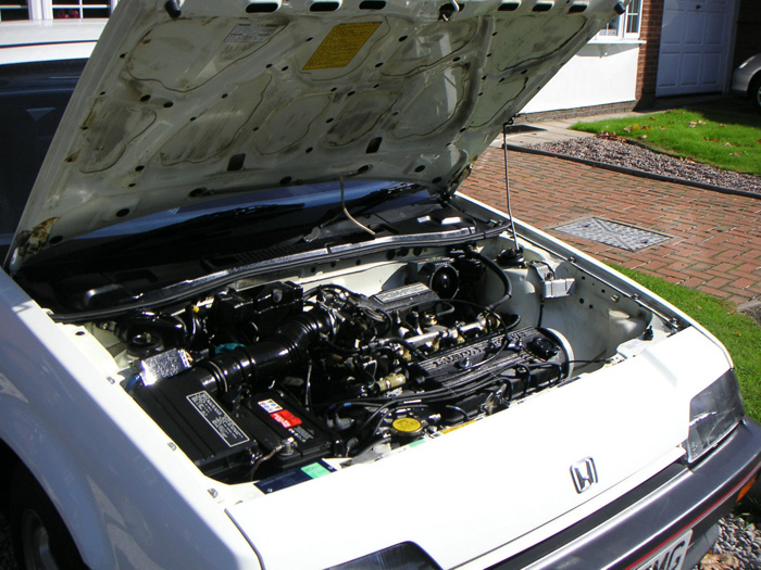 1985 Honda CRX MK1 Engine Bay
