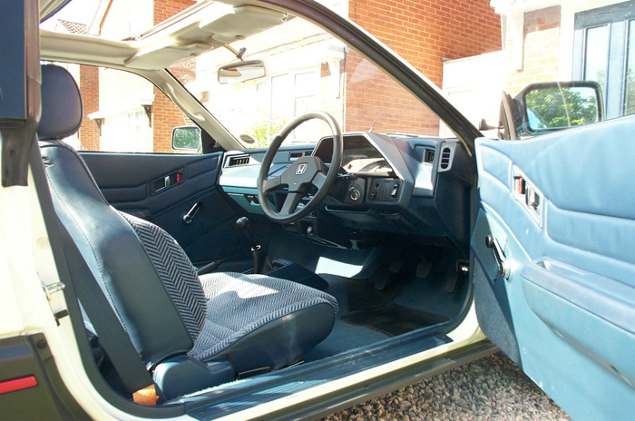 1985 Honda CRX MK1 Interior 2