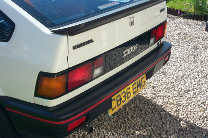 1985 Honda CRX MK1 Rear