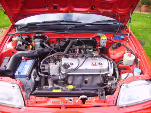 1990 Honda Civic 4th Gen 1.4 GL Engine Bay