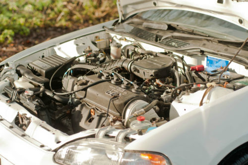 1993 Honda Civic EG 1.5 LSi Engine Bay