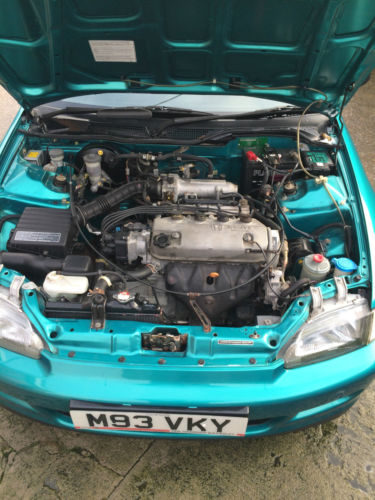 1995 Honda Civic EG 1.5 LSi Coupe Engine Bay