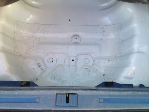 1981 Honda Civic MK2 3A Boot Floor