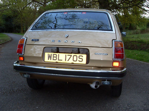 1977 honda civic mk1 auto back