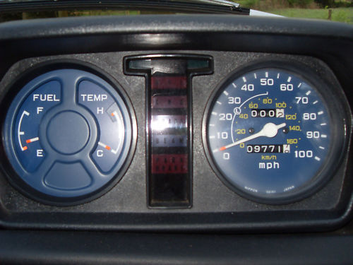 1977 honda civic mk1 auto speedometer