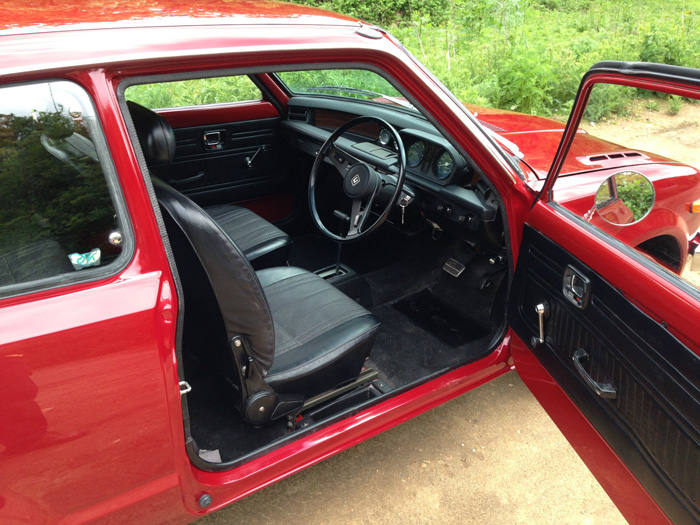1976 Honda Civic MK1 Interior