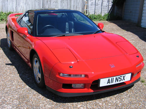 1991 honda nsx 3.0 manual red 1