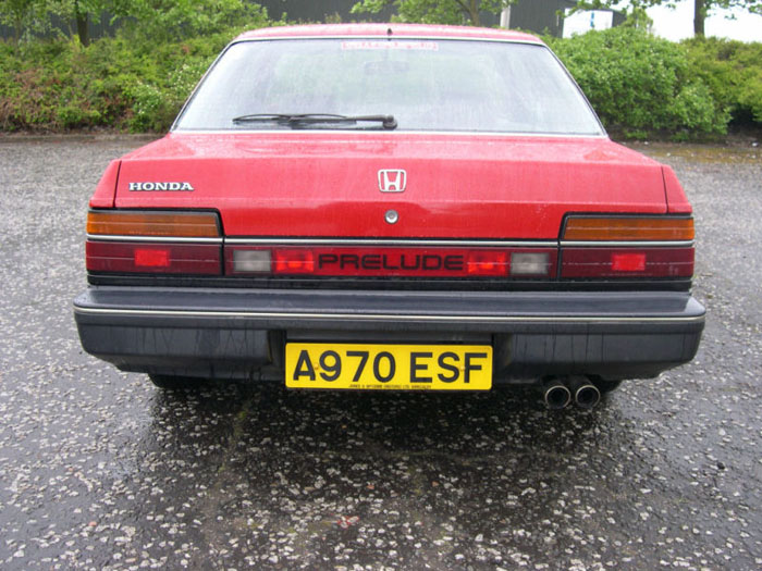 1984 honda prelude gm red back