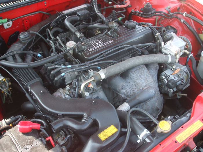 1991 Honda Prelude EX Auto Engine Bay BA4