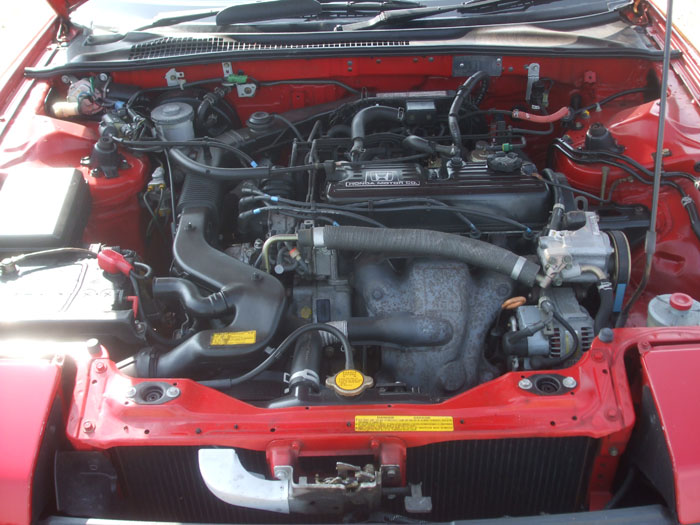 1991 Honda Prelude EX Auto Engine Bay