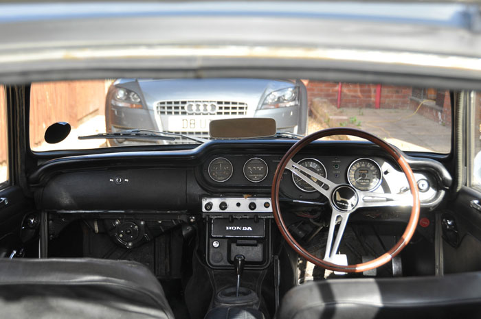 1969 Honda S800 Interior Dashboard Steering Wheel