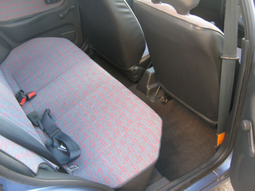 1994 Hyundai Pony 1.3 X2 LS Rear Interior 1