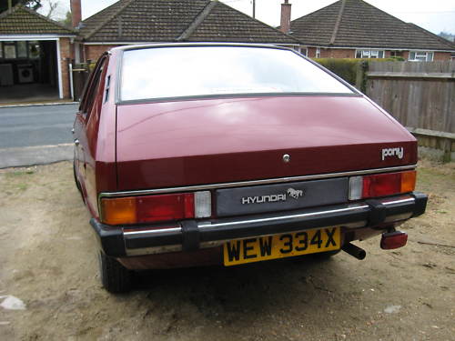 1982 hyundai pony gls 5