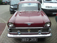 190 1960 vauxhall victor deluxe maroon icon