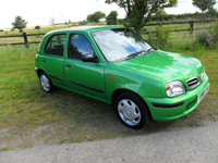 370 1998 nissan micra gx auto green icon