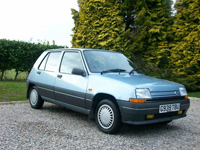49 1989 renault 5 automatic icon