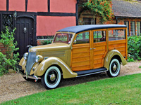 909 1936 Ford Woodie Station Wagon Icon