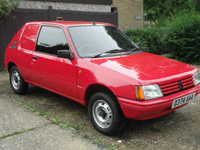 983 1986 Peugeot 205 XA Van Icon