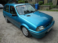 985 1996 Rover 100 Knightsbridge SE Blue Icon