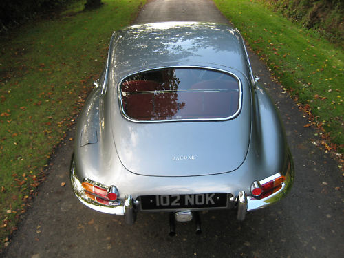 1964 jaguar e type back