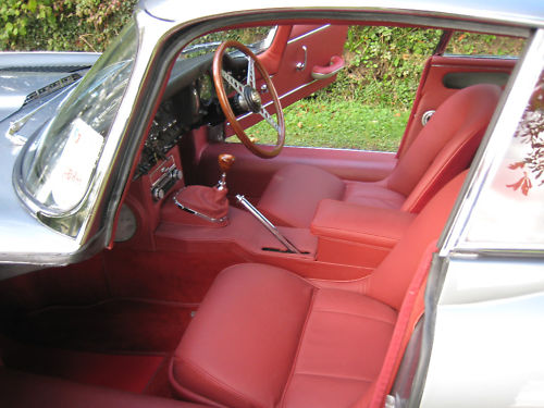 1964 jaguar e type interior 1