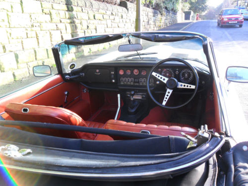 1973 jaguar 5.3 v12 roadster interior 2