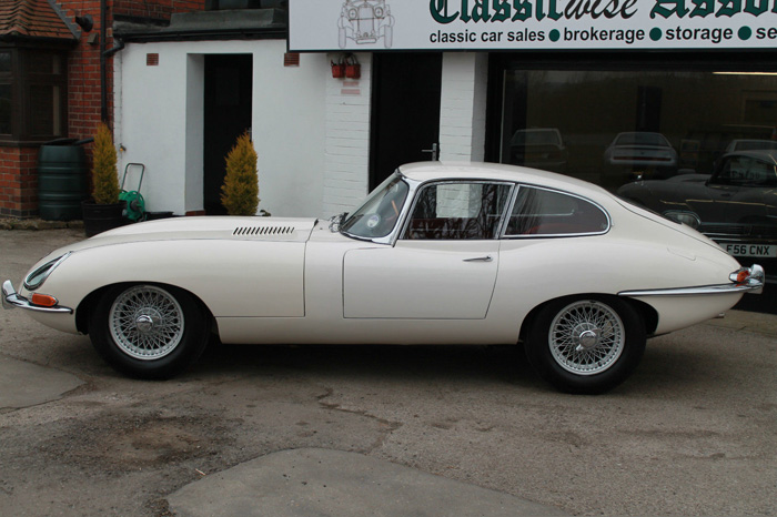 1963 Jaguar E-Type S1 FHC Left Side