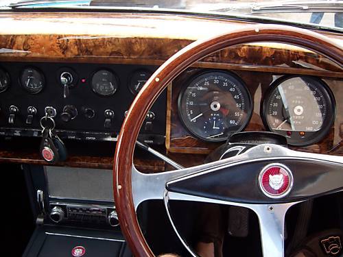 1961 Jaguar MK2 3.4 Dashboard Gauges