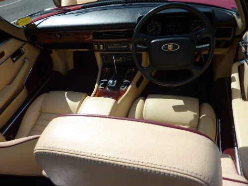 1991 jaguar xjs v12 convertible interior