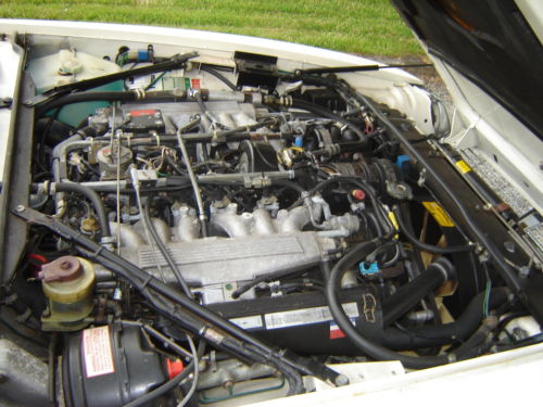 1986 jaguar xjsc v12 convertible engine bay