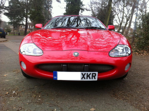 2003 jaguar xkr auto red 4.2 premium supercharged 400 bhp 2