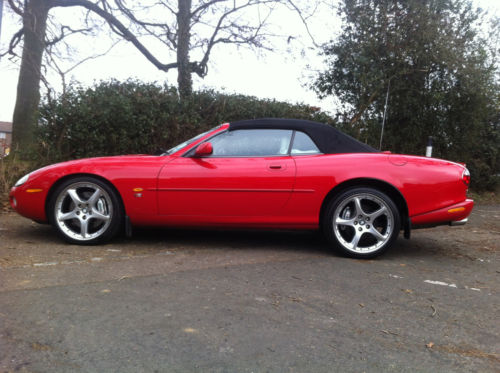 2003 jaguar xkr auto red 4.2 premium supercharged 400 bhp 5