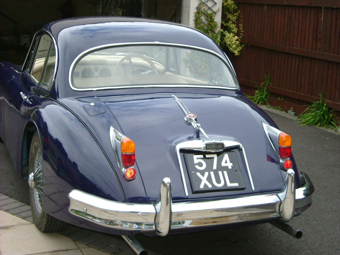 1959 Jaguar XK 150 FHC Back