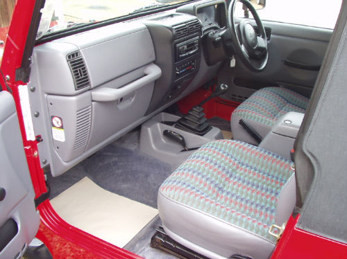1997 jeep wrangler 2.5 sport convertible interior 2