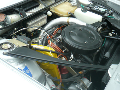 1982 lancia beta coupe engine bay