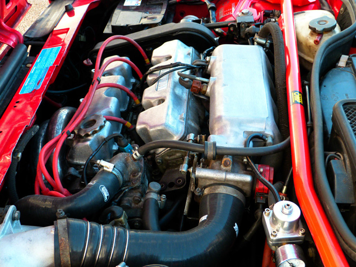 1990 Lancia HF Intergrale Engine Bay