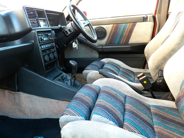 1990 Lancia HF Intergrale Interior
