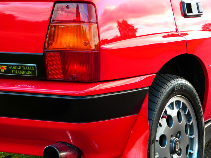1990 Lancia HF Intergrale Rear Wheel Arch