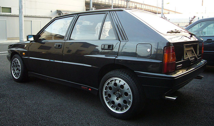 1992 lancia integrale 16v delta hf turbo 4