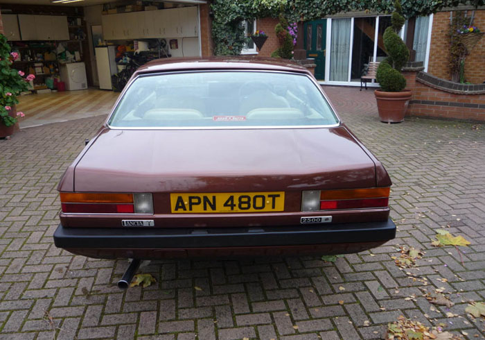 1978 lancia gamma coupe back