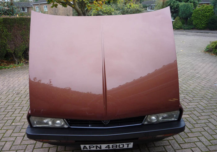 1978 lancia gamma coupe bonnet