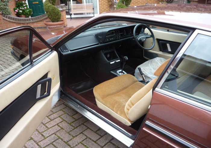 1978 lancia gamma coupe interior 1