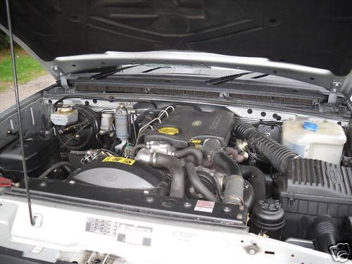 1997 land rover discovery tdi engine bay