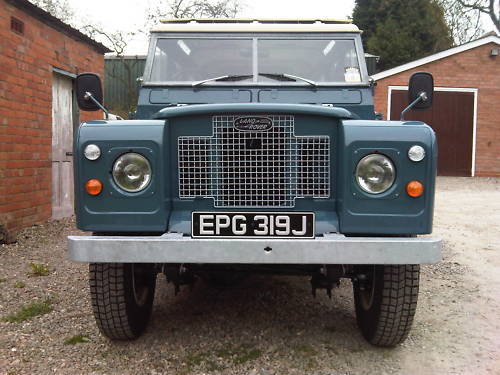 land rover series 2a 109 station wagon 2.6 2