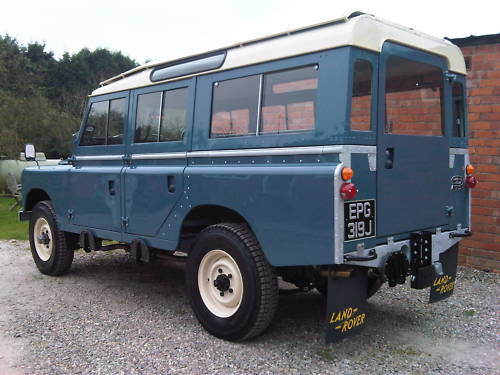 land rover series 2a 109 station wagon 2.6 6