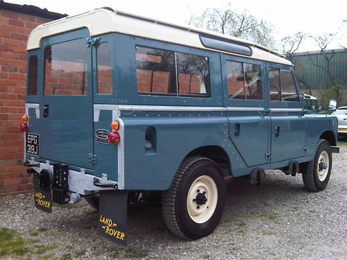 land rover series 2a 109 station wagon 2.6 8