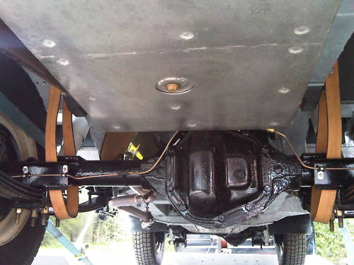 land rover series 2a 109 station wagon 2.6 underside