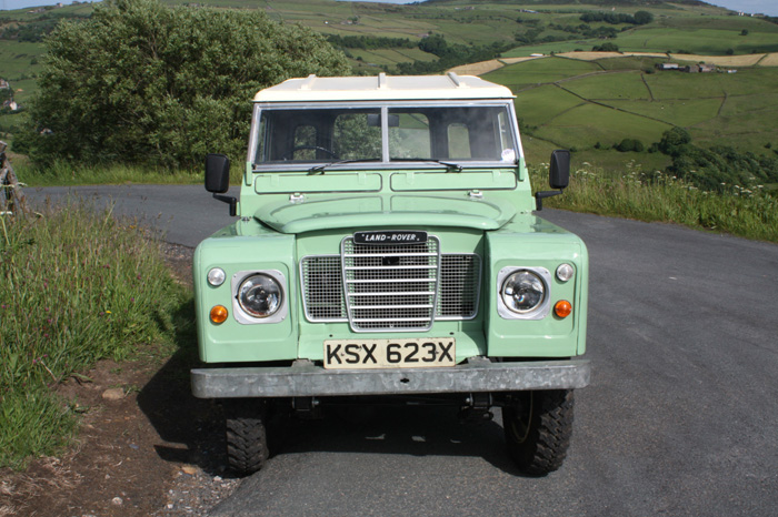 1981 Landrover Series 3 SWB Front